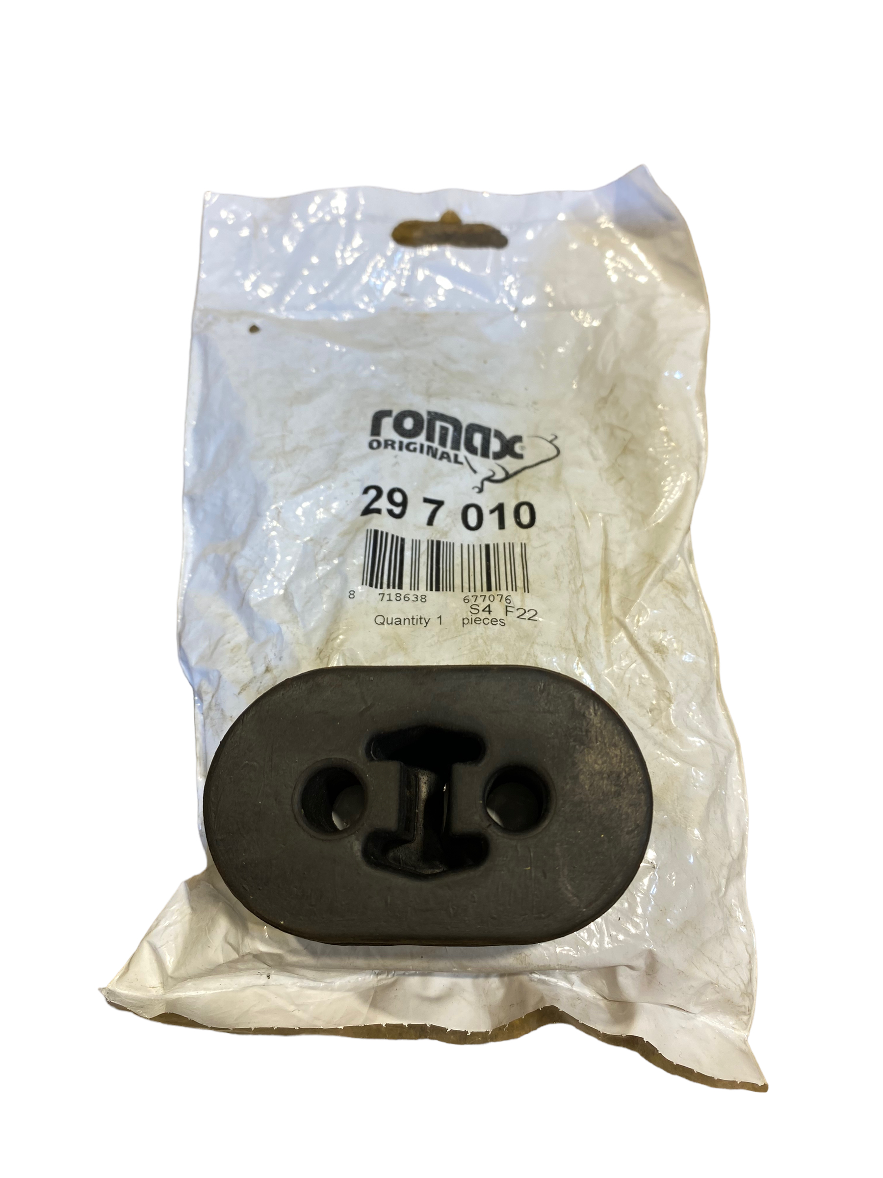 Uitlaat ophangrubber 30 mm - 297 010 2x dunnere - 297010