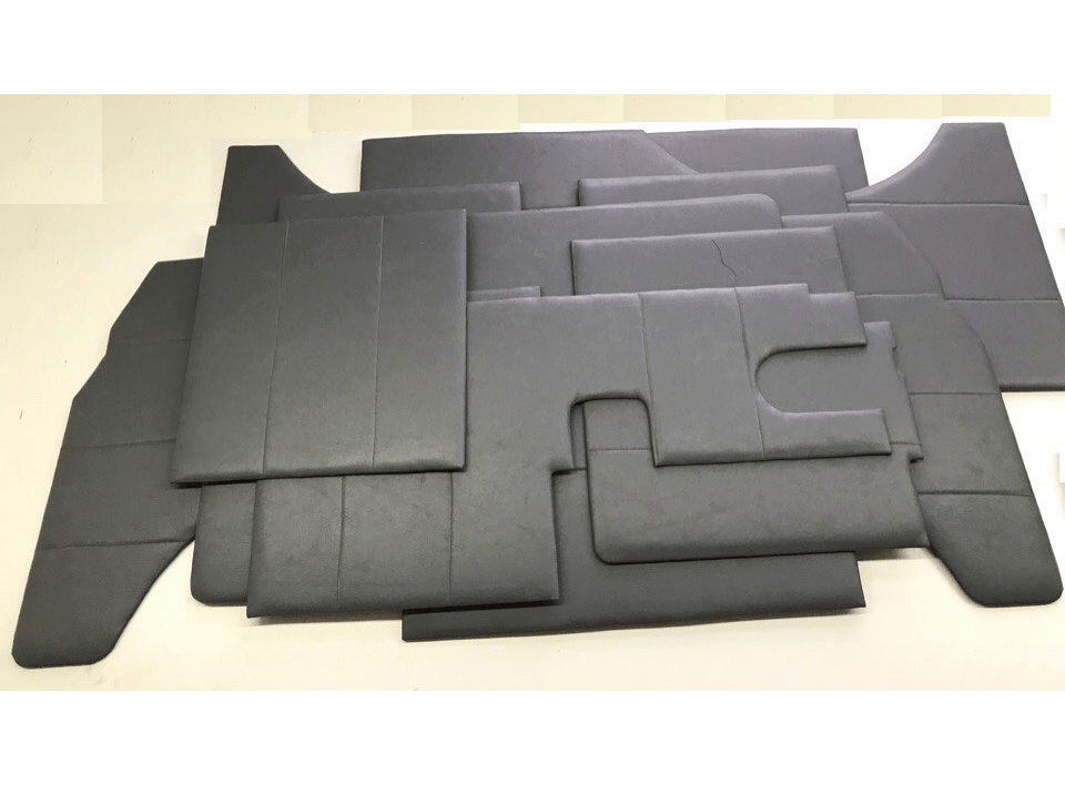 Interieurpanelen / bekleding Buhanka grijs op vezelplaat - Bekledingset 2 sets 12236 spec - 50018448XX