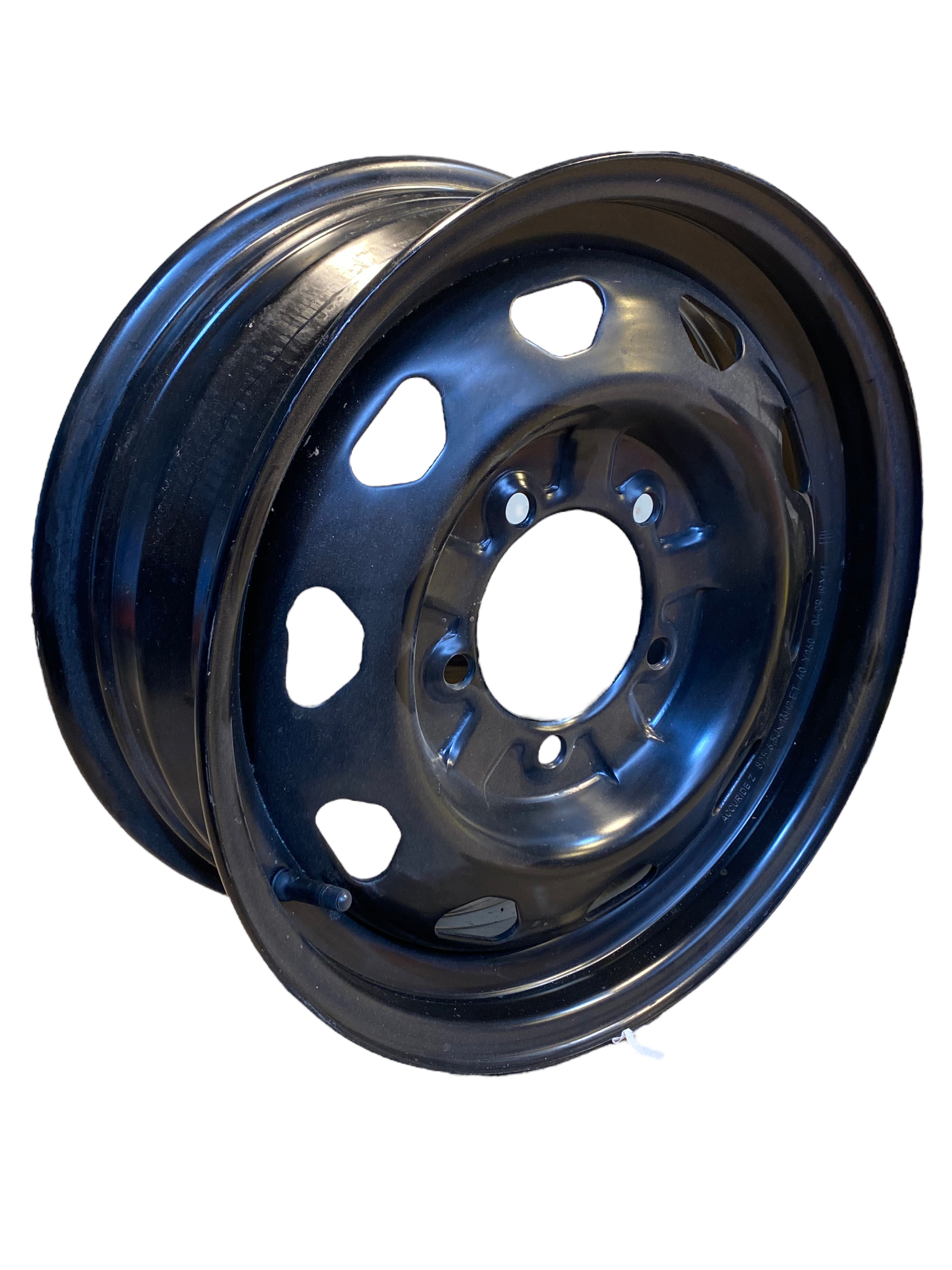 UAZ velg 16 Inch zwart (per stuk) - M 2x wiel 16 in 2 1 - 3160-3101015 UAZ black