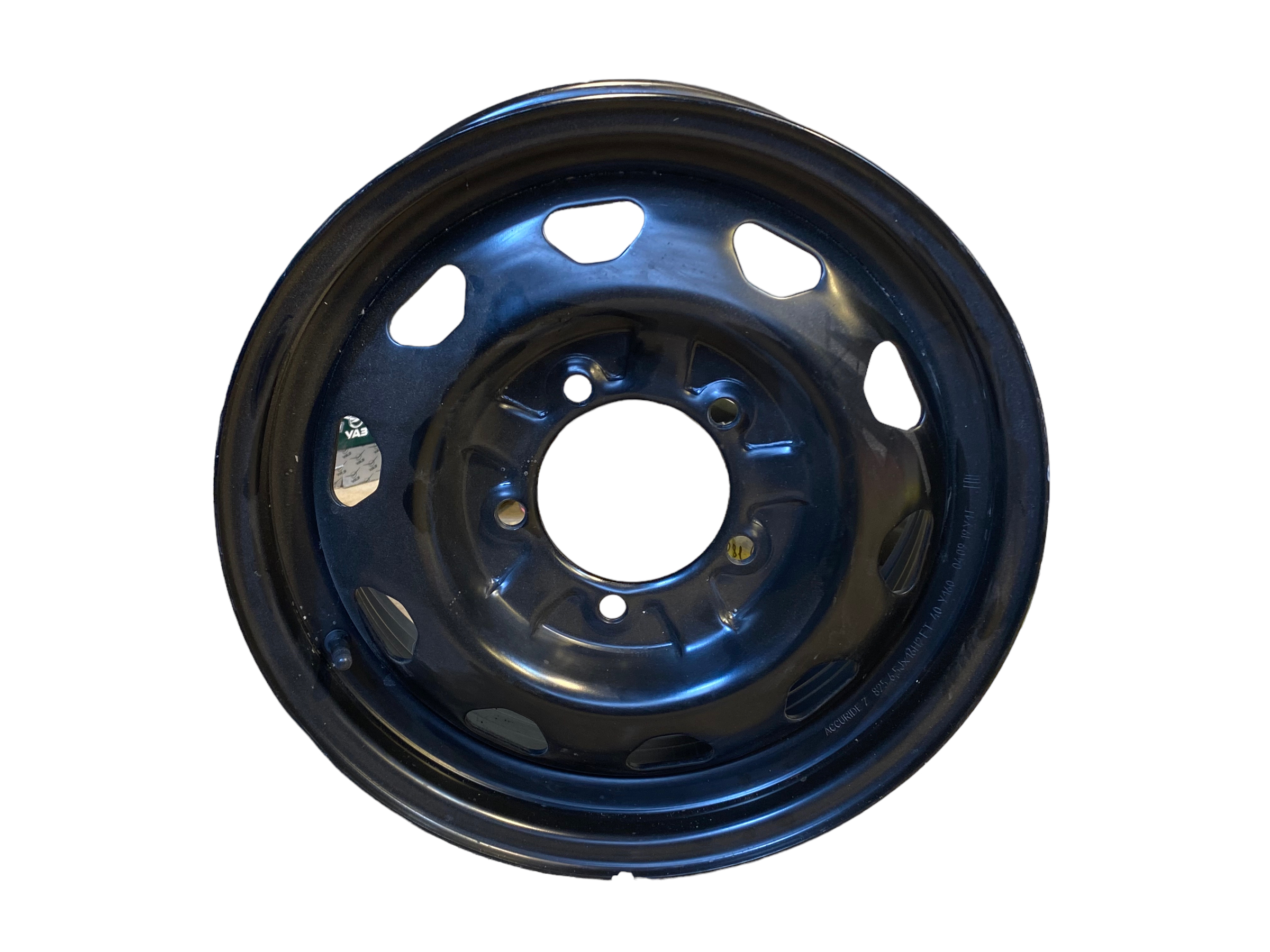UAZ velg 16 Inch zwart (per stuk) - M 2x wiel 16 in 3 - 3160-3101015 UAZ black