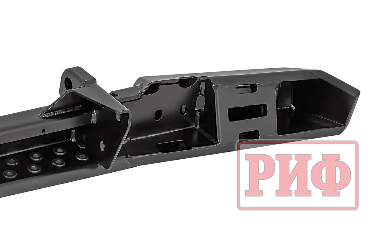 RIF achterbumper UAZ Buhanka met verlichting en trekhaak voorbereiding (non body lift) - Oea0s0b7v0607839p7nltev21fgca51k - RIF 452-21500