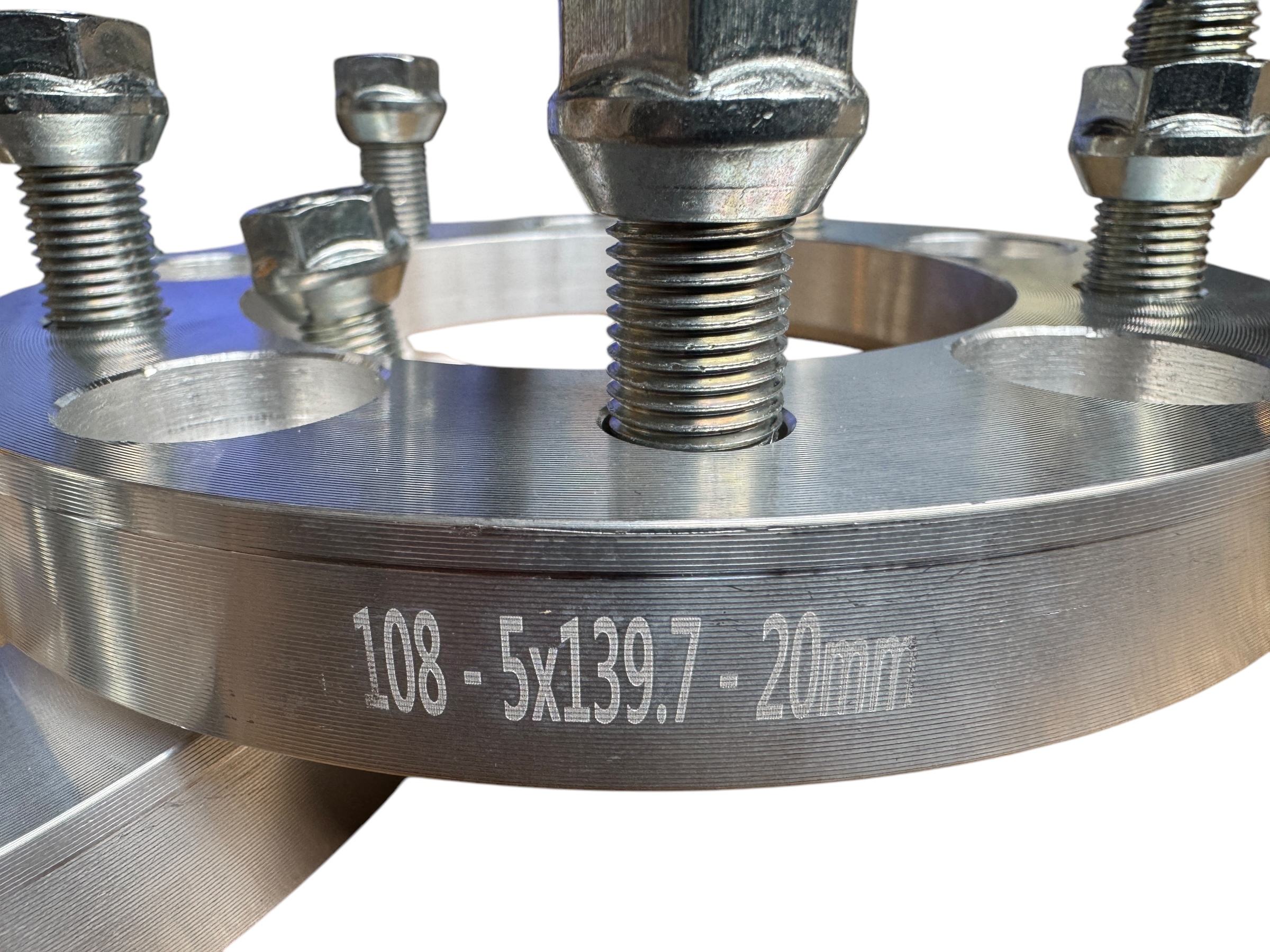 Wiel spacers / wiel verbreders aluminium 20 mm - (per set van 2) - Photoroom 000 20250501 150553 - 6025258989 - 20 mm