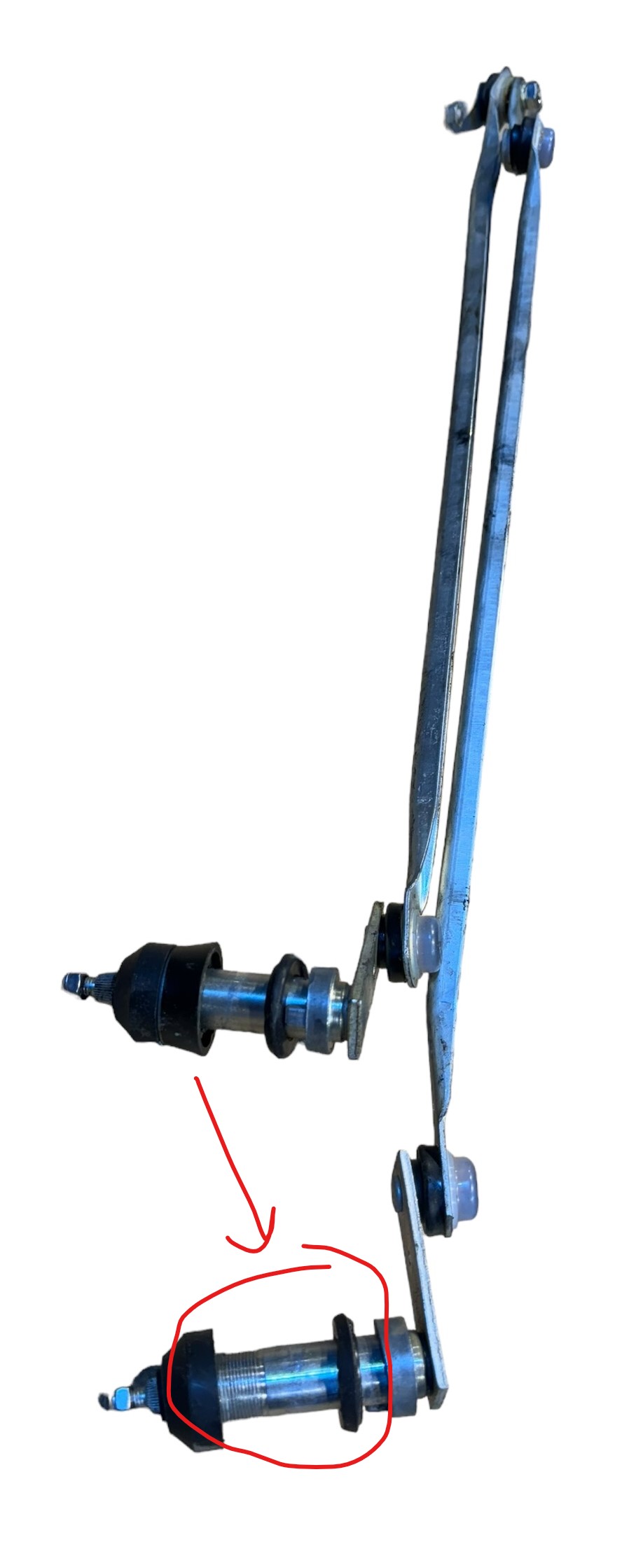 Ruitenwisser motor voor UAZ Buhanka met trapezium - gebruikt - Photoroom 004 20240701 210450 - 330300520510000- USED